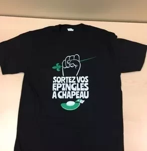 T-Shirt - "Sortez Vos Épingles..."