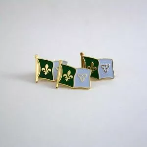 Épinglette Drapeau Franco-Ontarien