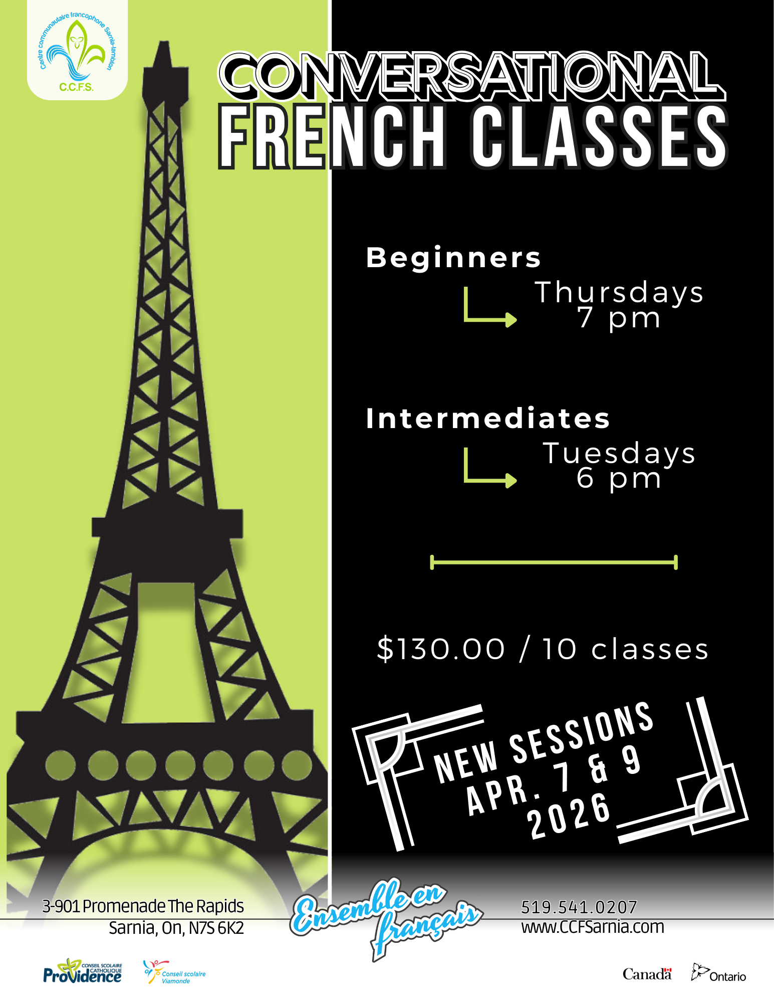 Cours de français (french courses)
