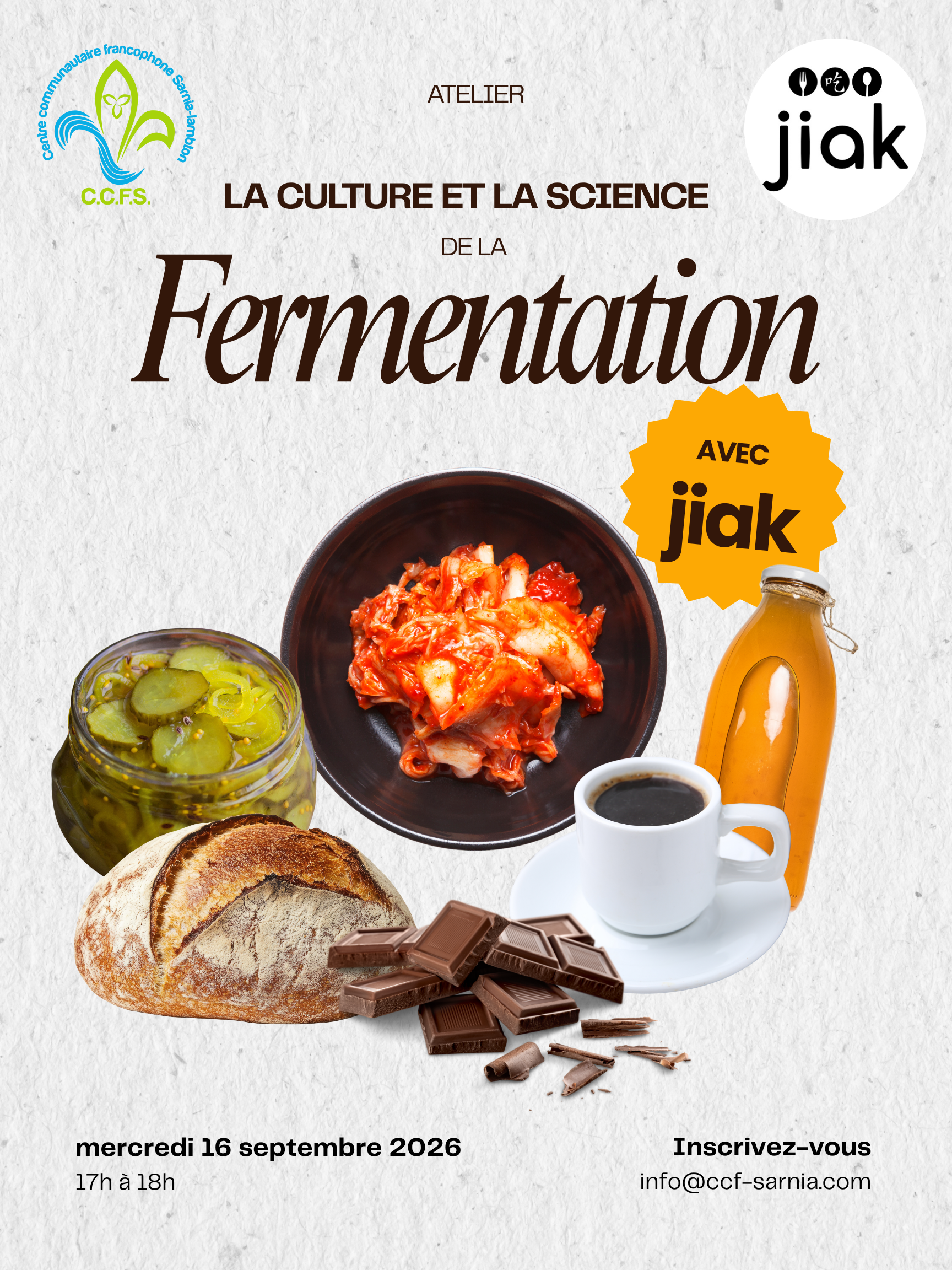 Atelier – La culture et science de fermentation