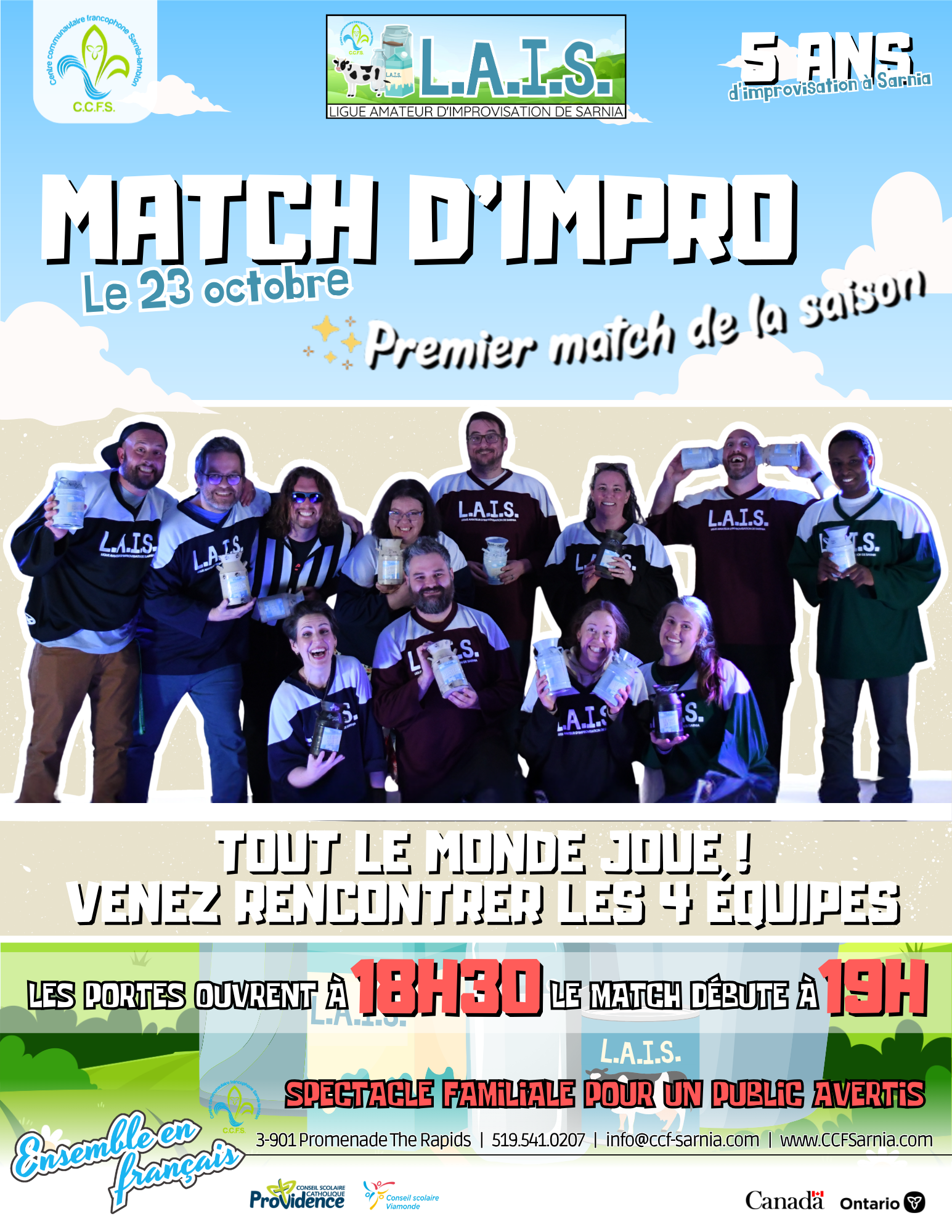Match d&rsquo;impro