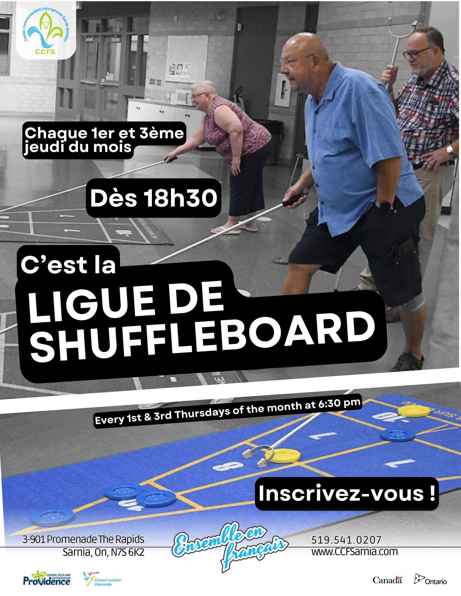Ligue de shuffleboard